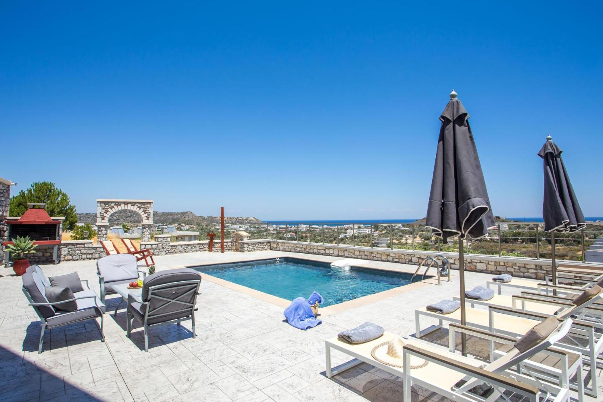 Des & Coo Luxury Villa With Private Pool Faliraki Exteriér fotografie